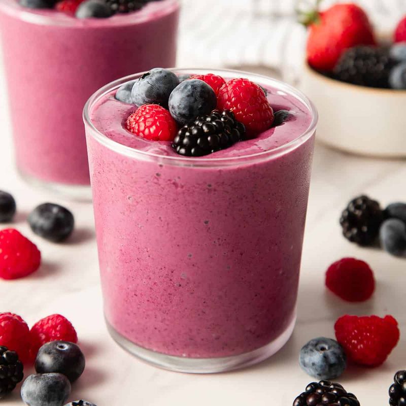 Blended Greek Yogurt Smoothies