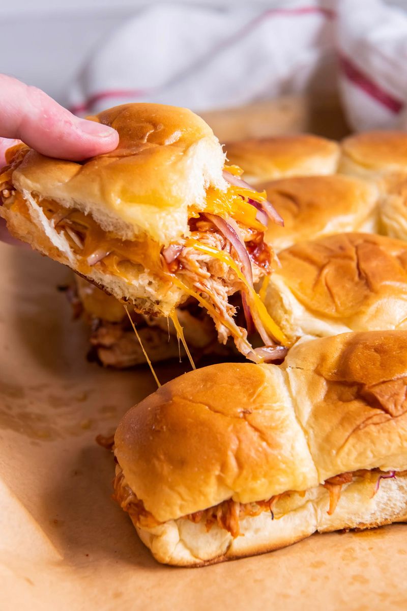 BBQ Chicken Sliders