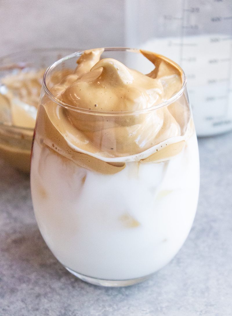Whipped Coffee (Dalgona) → Protein Coffee Whip