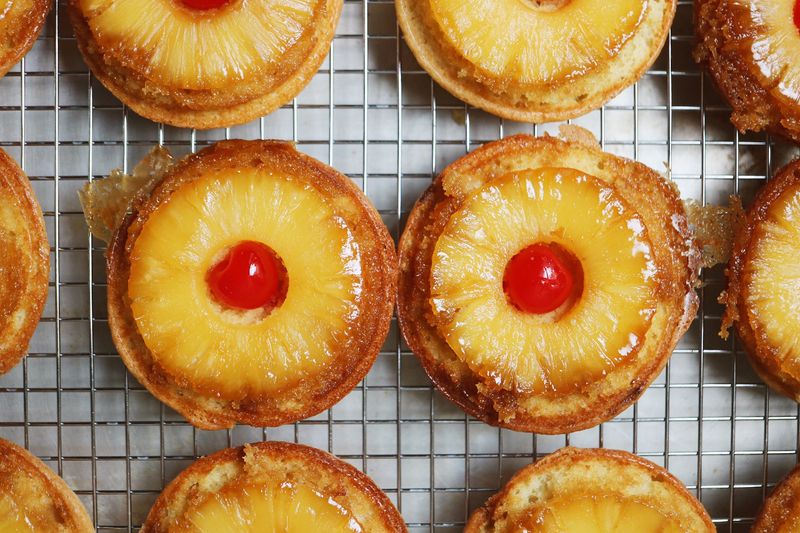 Pineapple Upside-Down Donuts