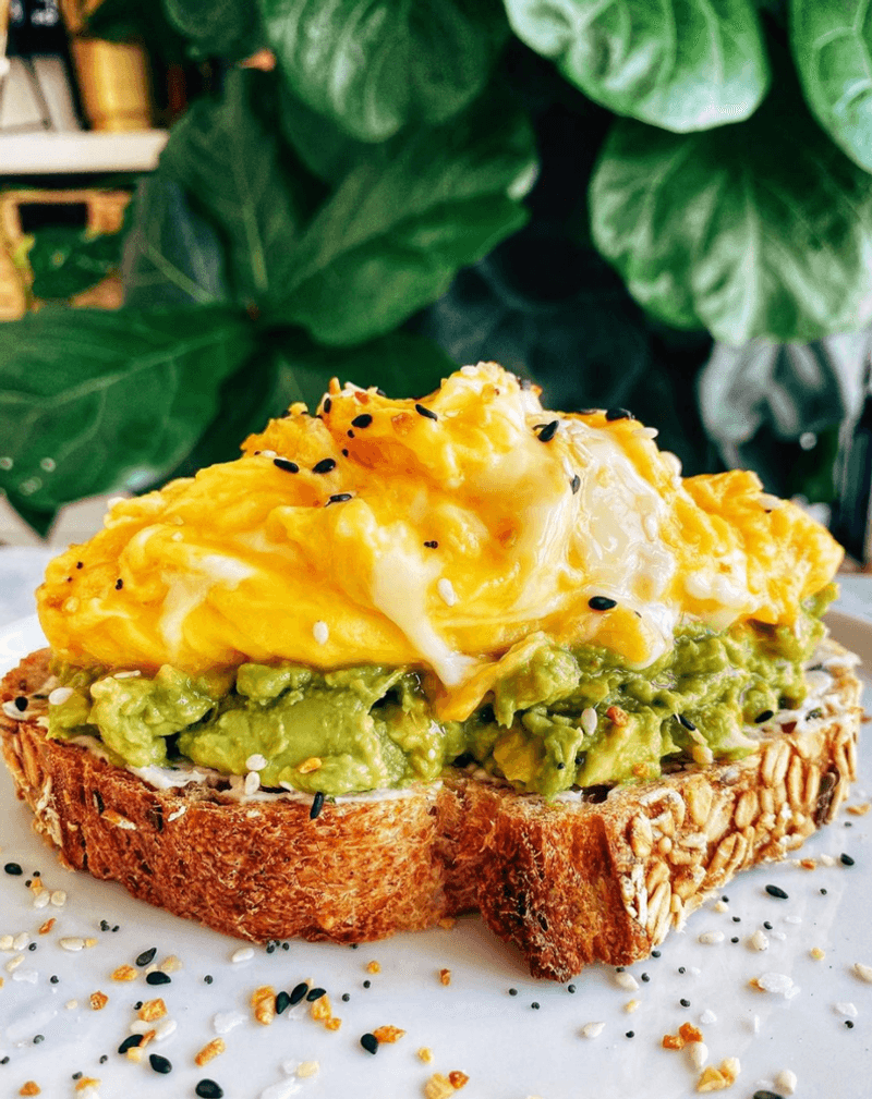 Scrambled Egg & Avocado Toast