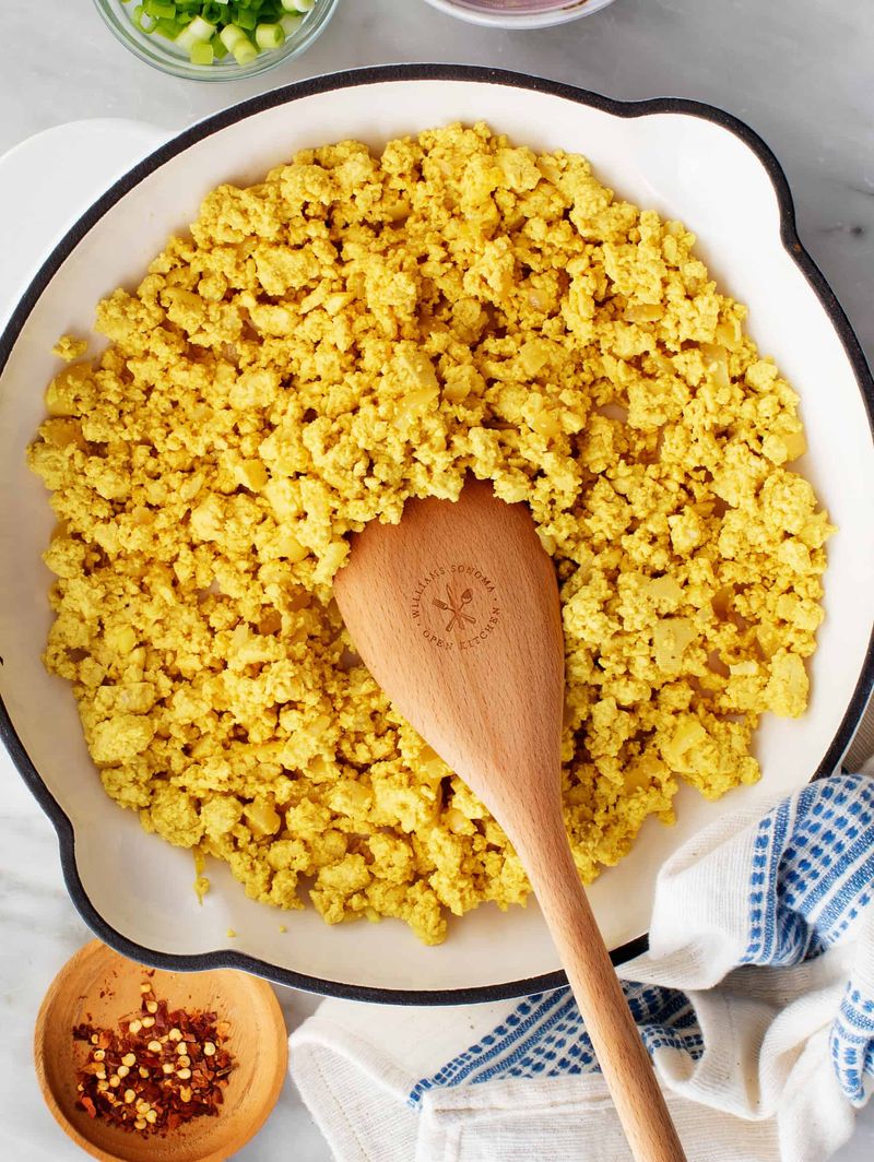 Tofu Scramble with No Texture