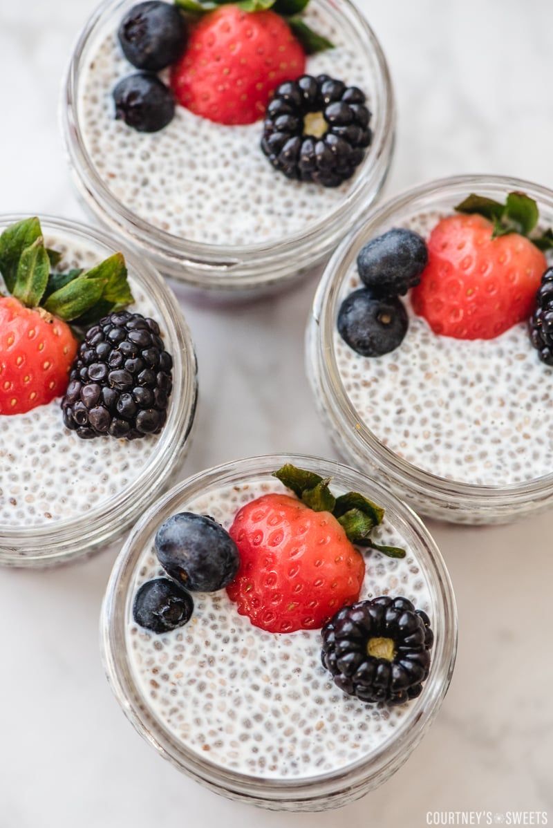 Berry & Chia Pudding Cups