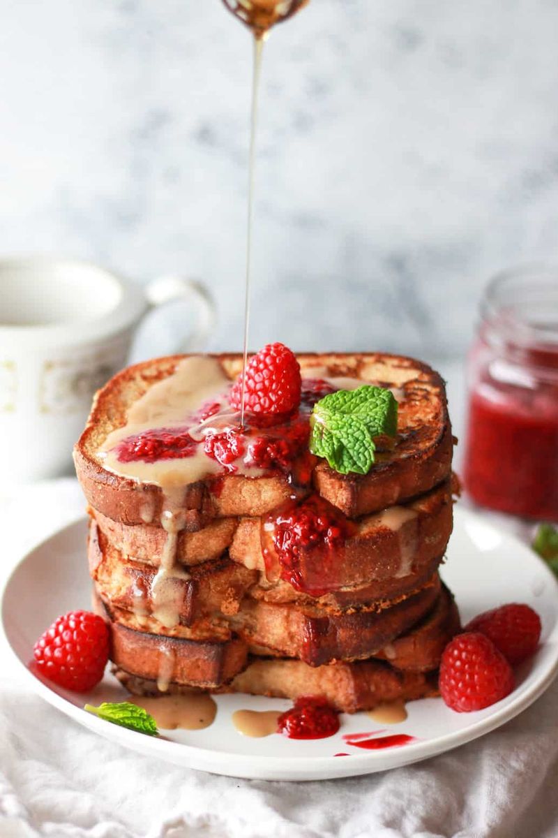 Vegan French Toast with Almond Milk Batter