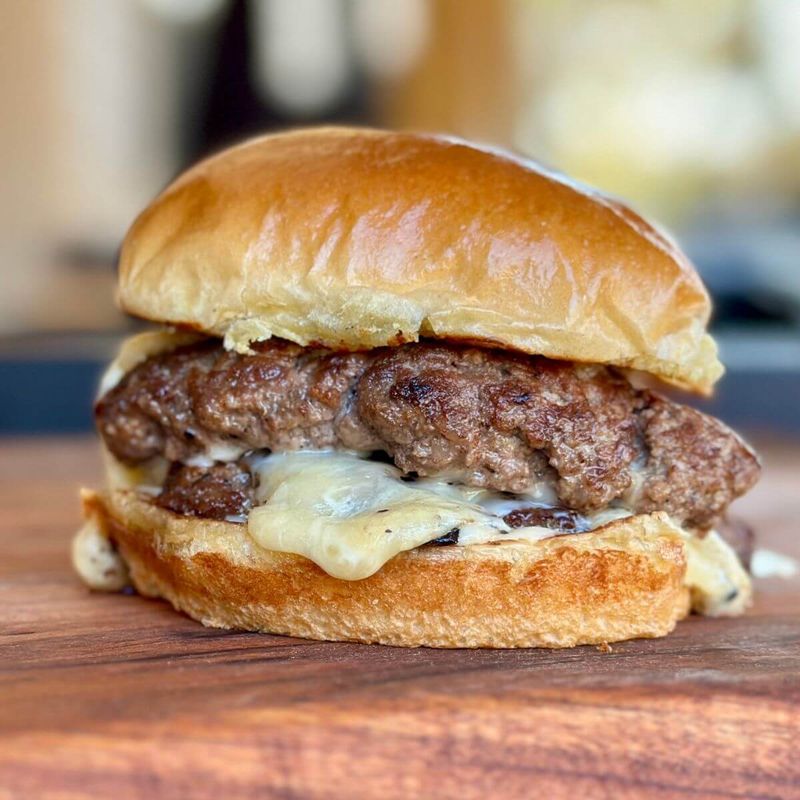Bison Burgers with Bone Marrow “Butter”