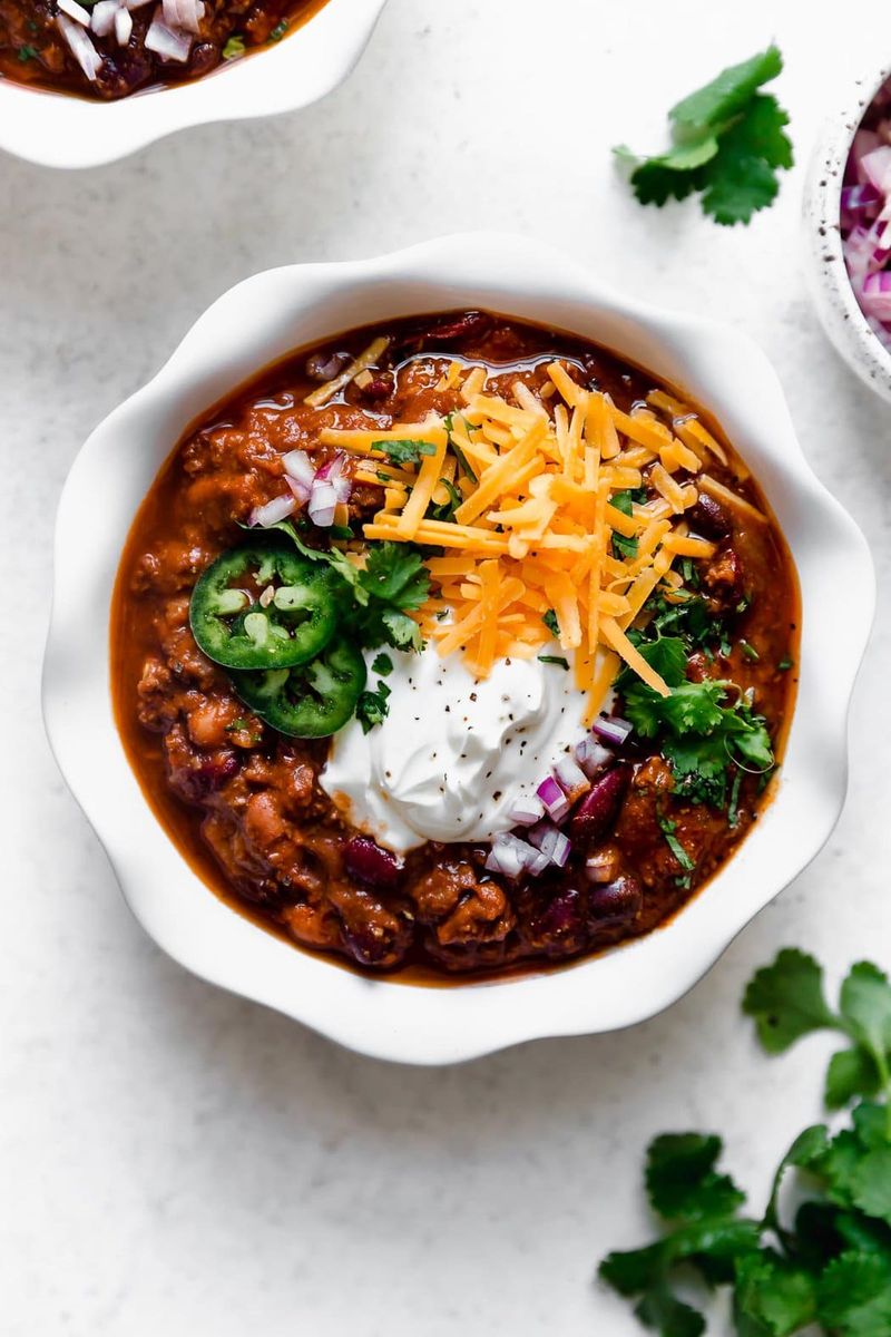Chili with All the Fixings