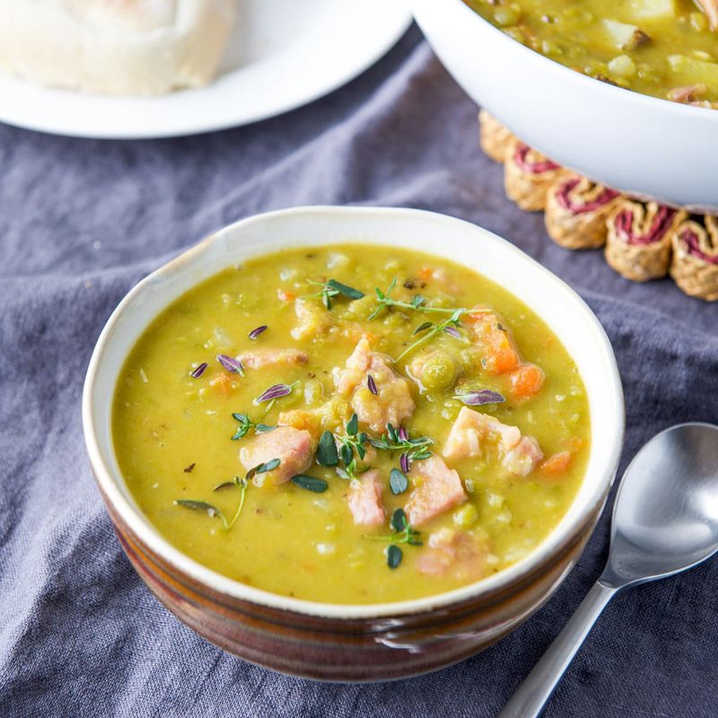Split Pea Soup with Ham