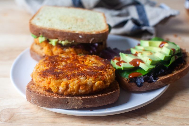 Carrot-Ginger Burger