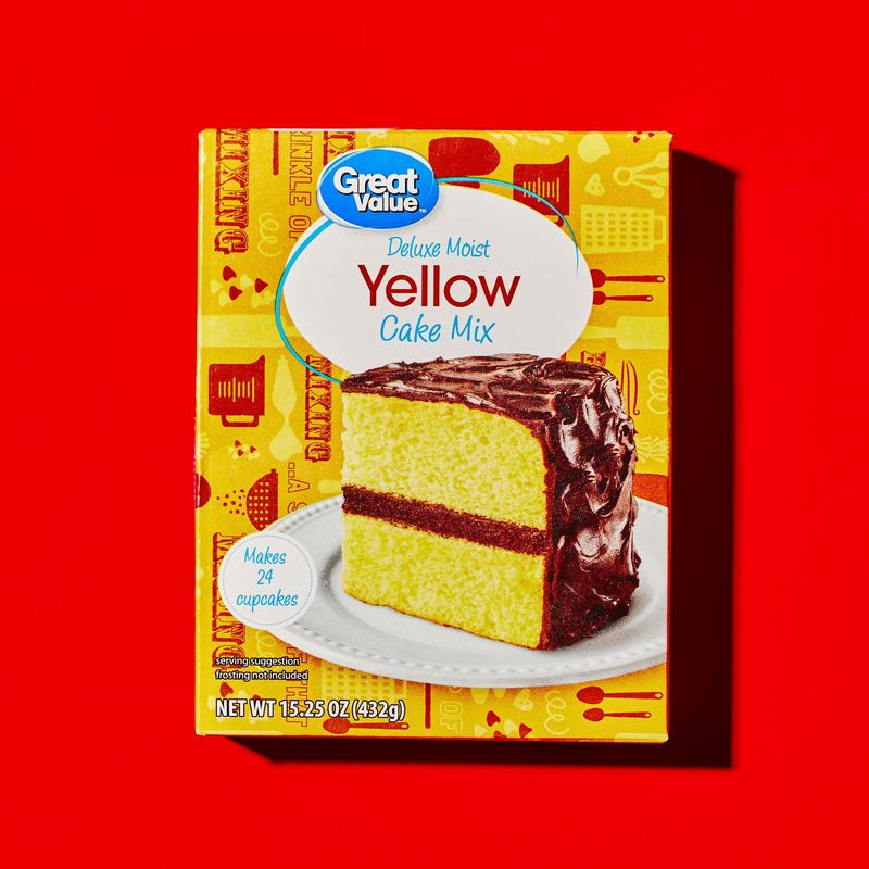 Walmart Great Value Yellow Cake Mix