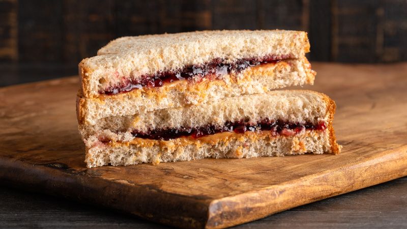 Peanut Butter & Jelly Sandwiches