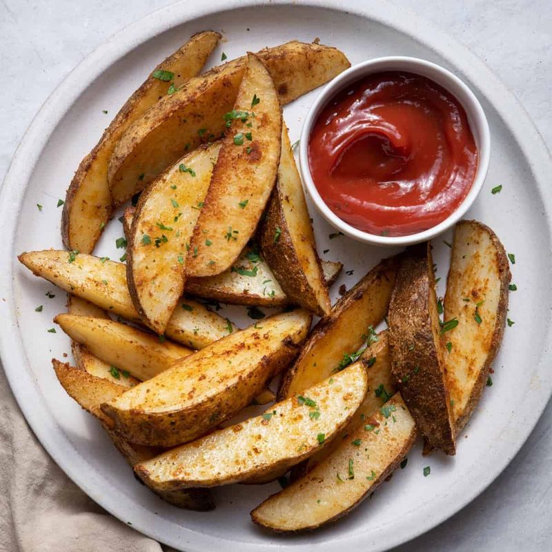Seasoned Potato Wedges
