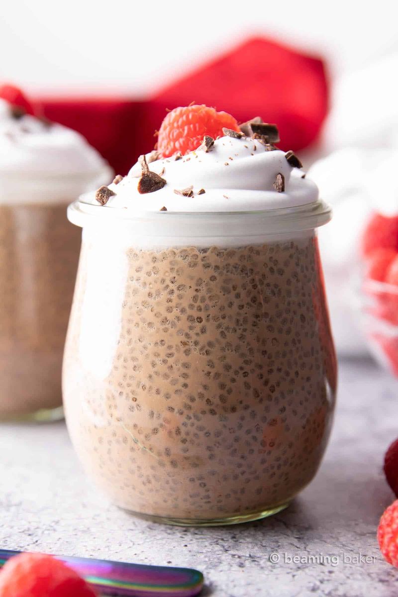 Chia Seed Chocolate Pudding