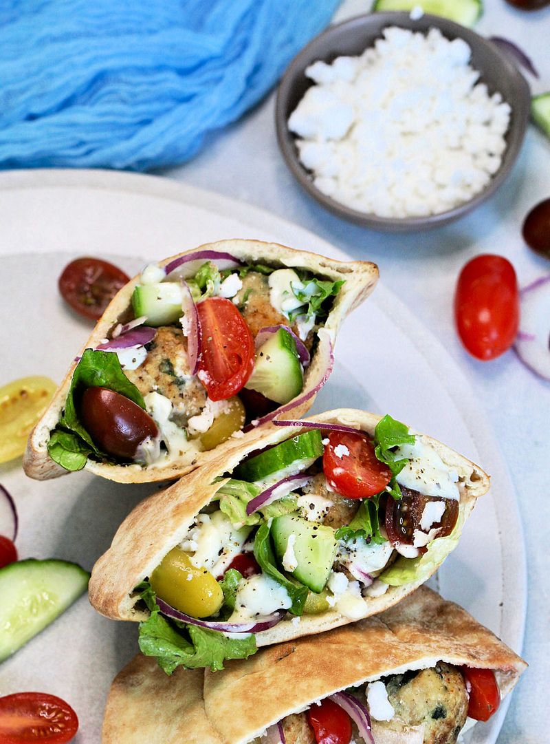 Greek-Style Pita Pockets