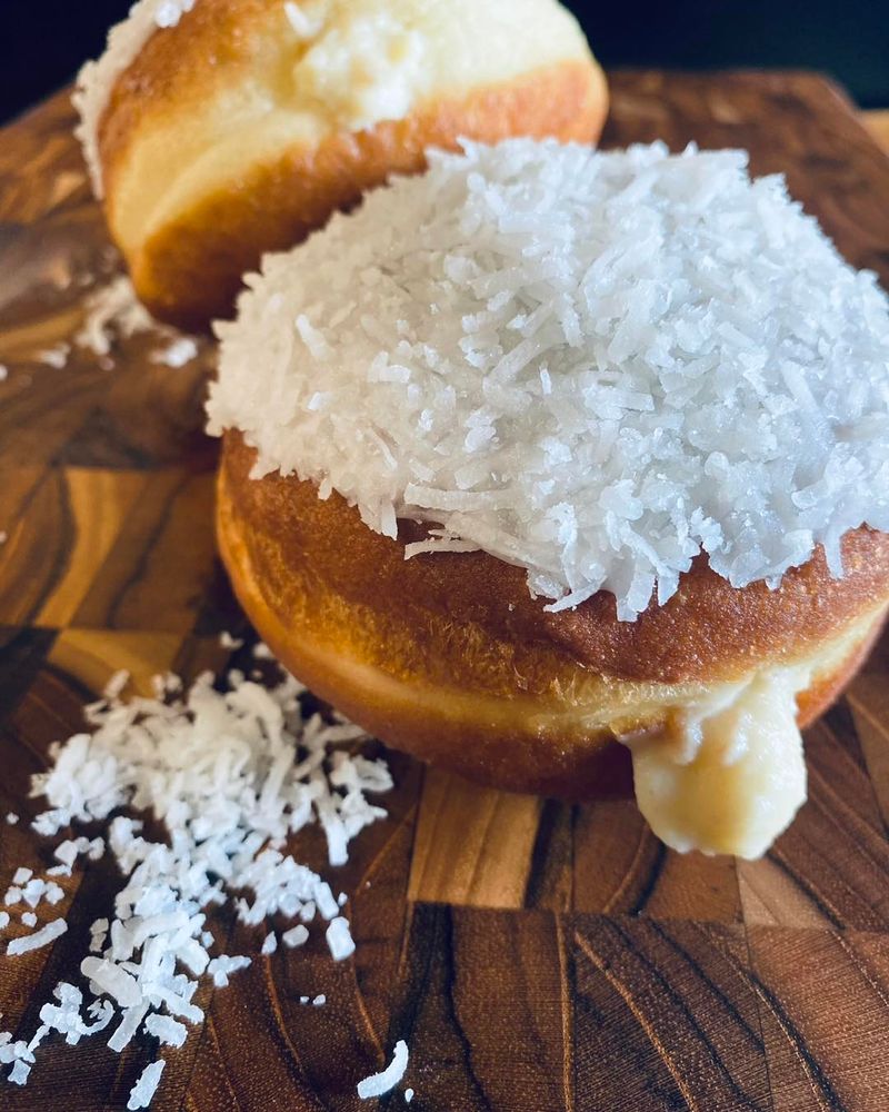 Coconut Cream Donut