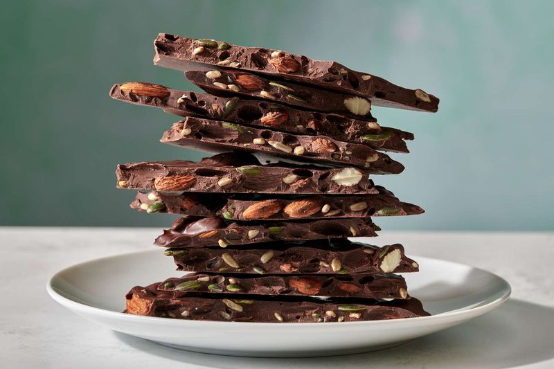 Dark Chocolate + Almonds
