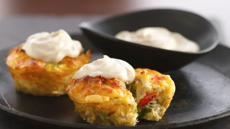 Mini Crab Cakes with Aioli