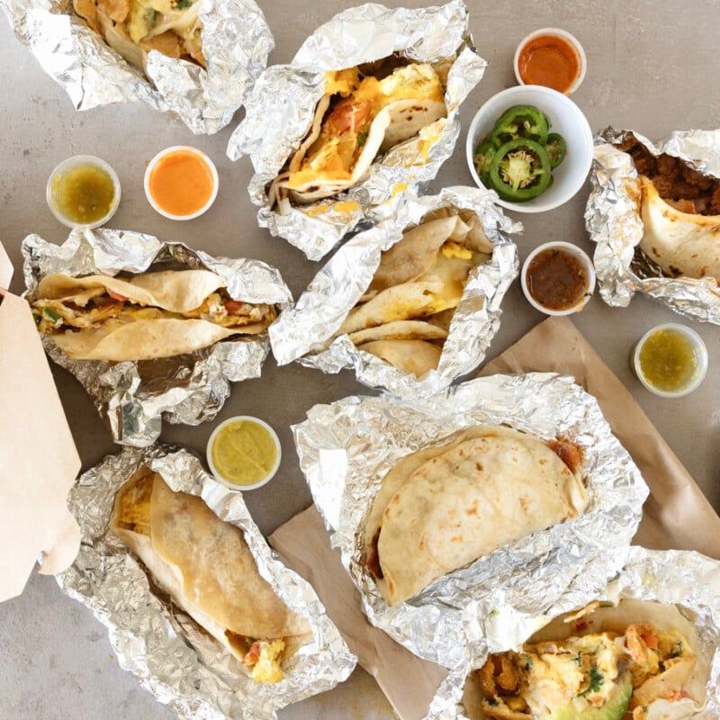Breakfast Tacos (Austin-style)