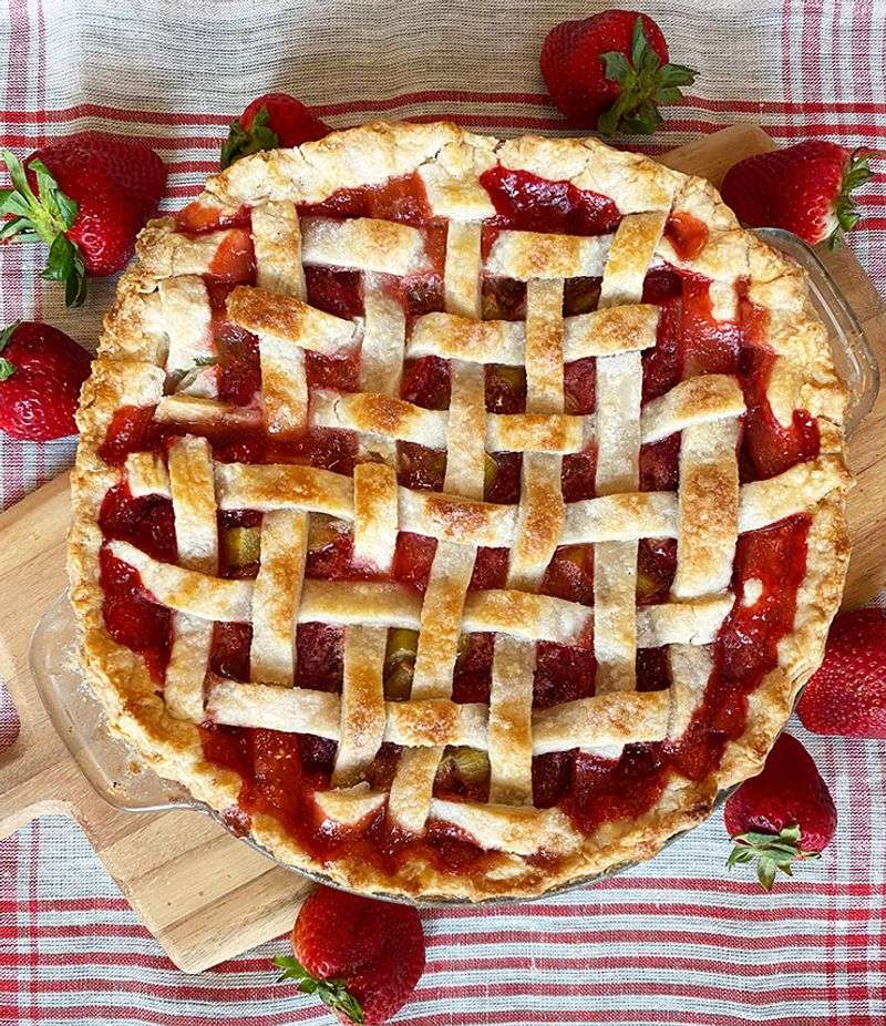Strawberry Rhubarb Pie