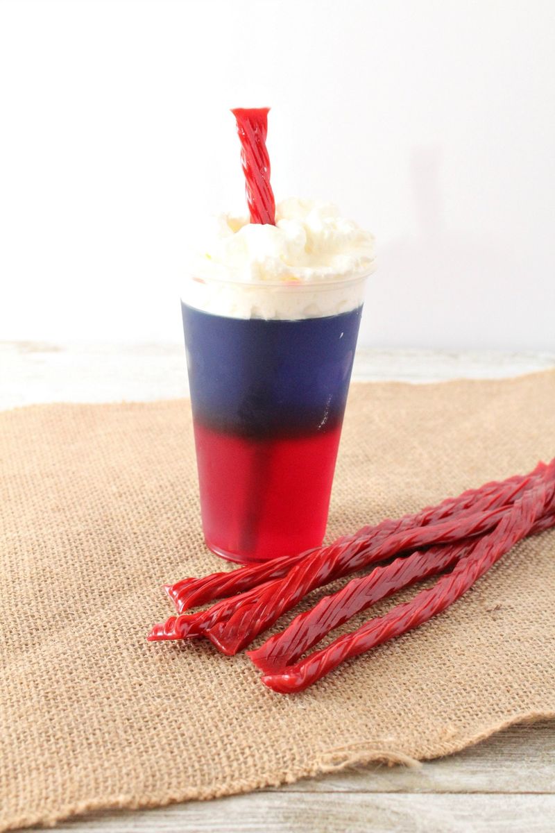 Firecracker Jello Cups