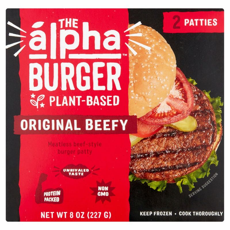 Alpha Plant-Based Burger