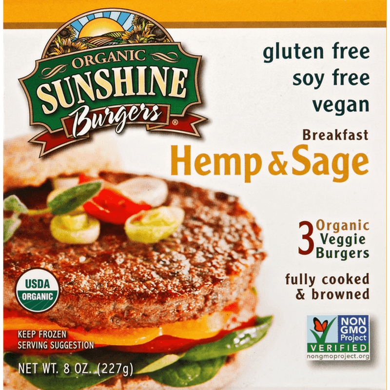 Sunshine Burger (Hemp & Sage)