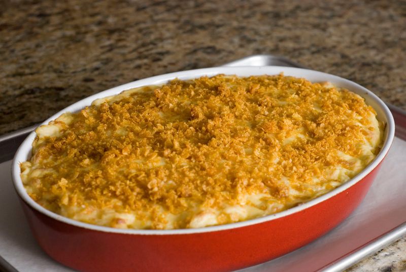 Macaroni and Spam Bake