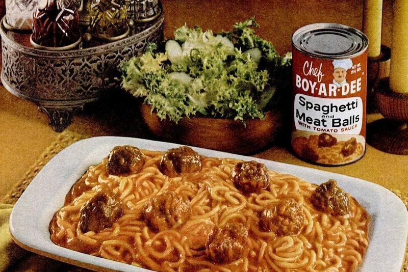Canned Spaghetti Sandwiches