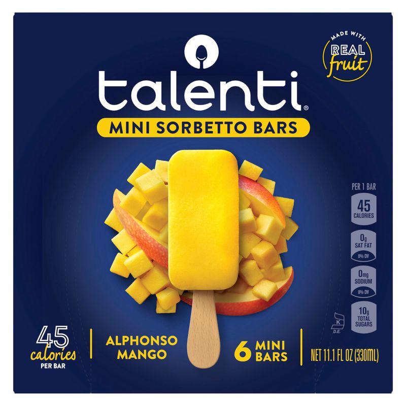 Talenti Mini Sorbetto Bars