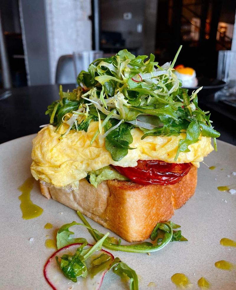 Mini Avocado Toast Towers