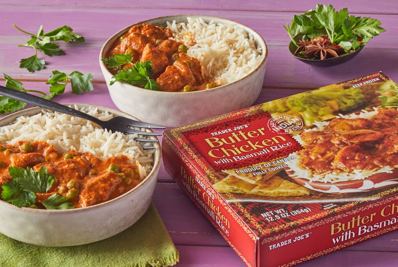 Trader Joe’s Butter Chicken with Basmati Rice