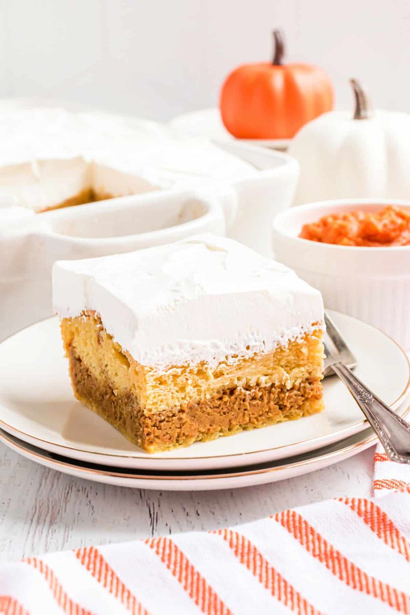 Magic Pumpkin Cake