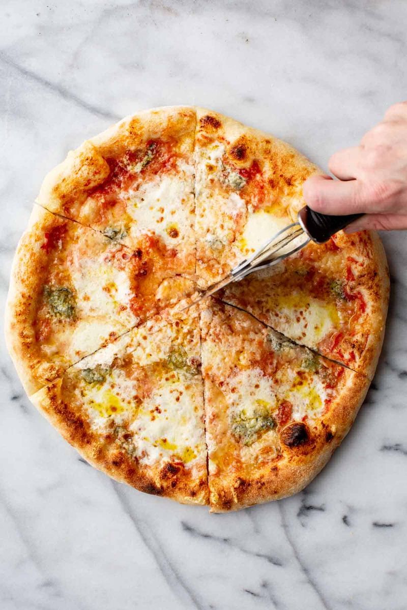 Four-Cheese Pizza (Quattro Formaggi)