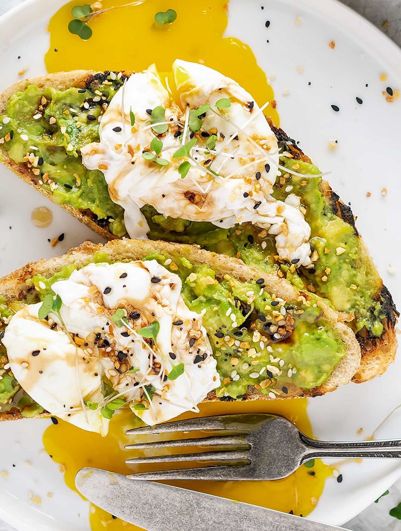 Sourdough Avocado Toast with Chili Flakes & Lemon Zest