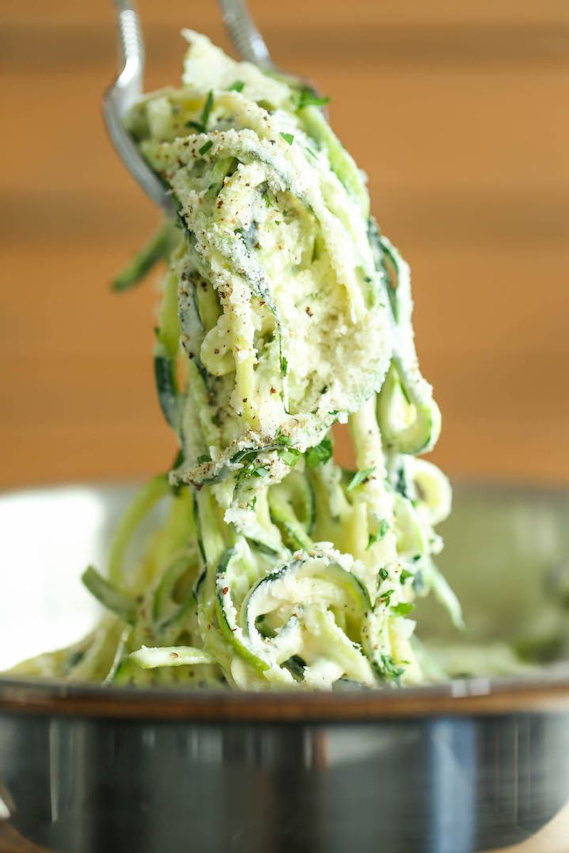 Zucchini Noodle Alfredo