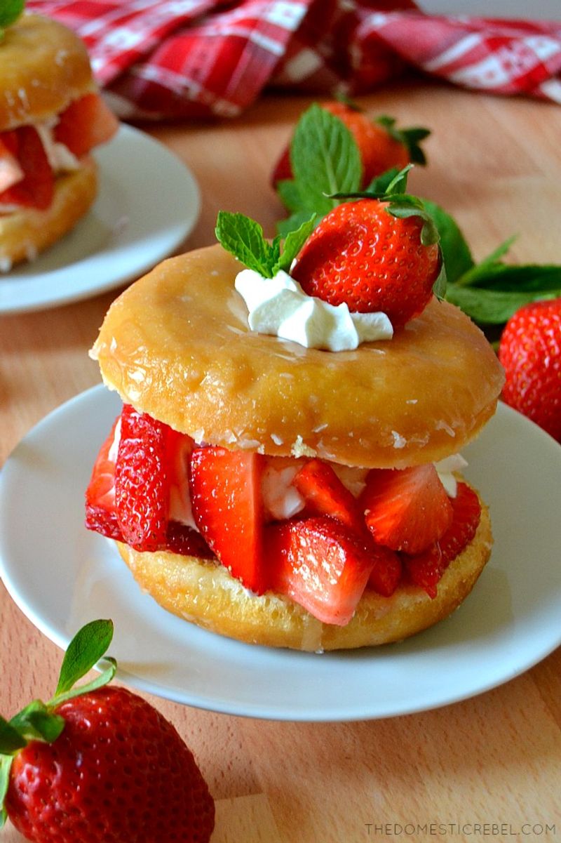 Strawberry Shortcake Donut