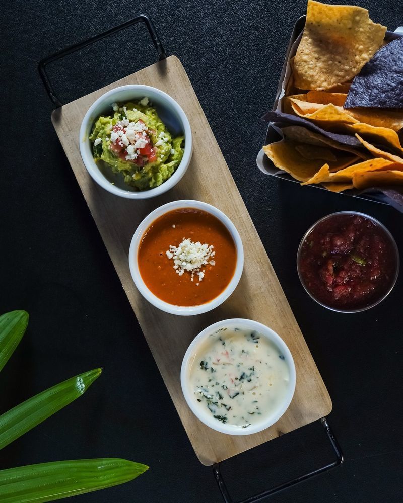 Chips and Homemade Dip Trio