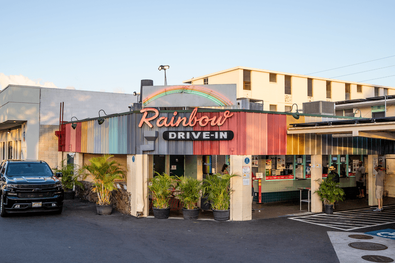 Rainbow Drive-In, Honolulu, Hawaii