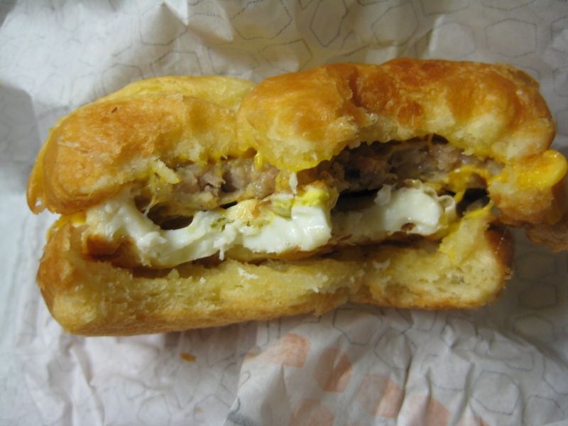 Jack in the Box Sausage Croissant
