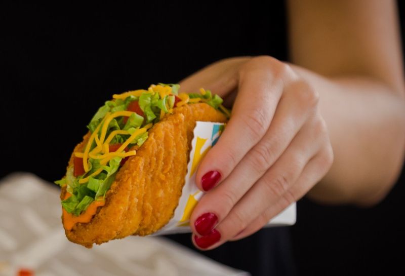 Taco Bell Naked Chicken Chalupa