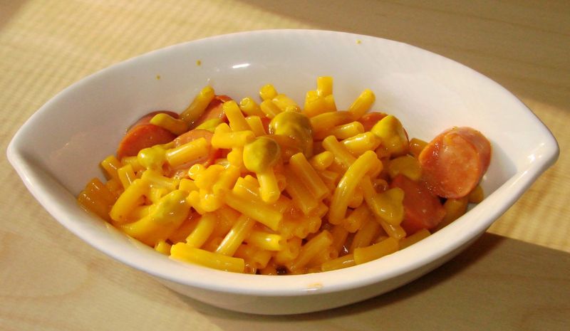 Hot Dogs and Mac & Cheese