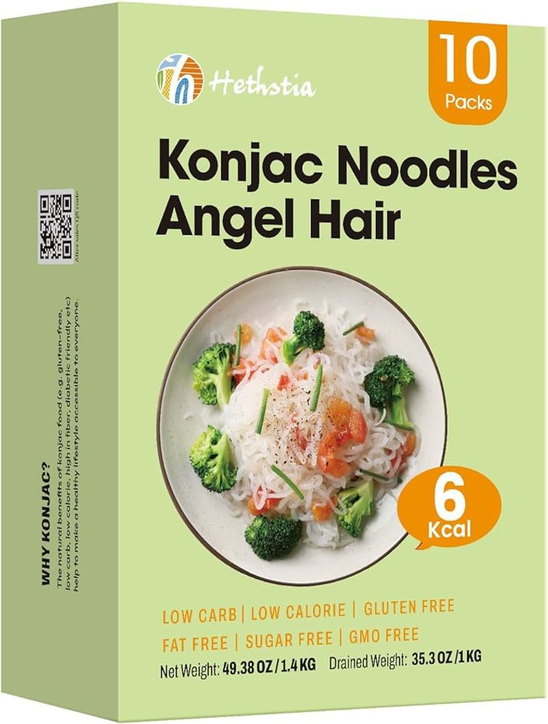 Konjac-Based Angel Hair