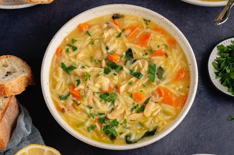 Lemon Chicken Spinach Stew