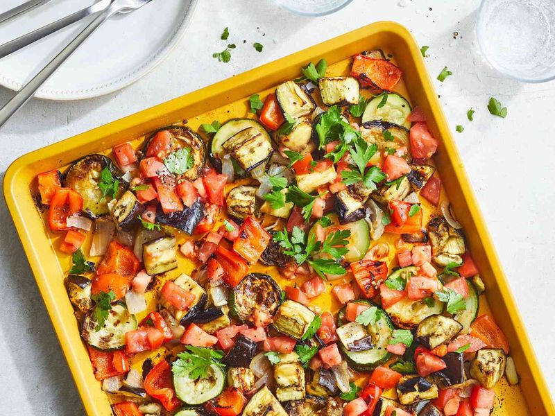 Sheet Pan Ratatouille Roast