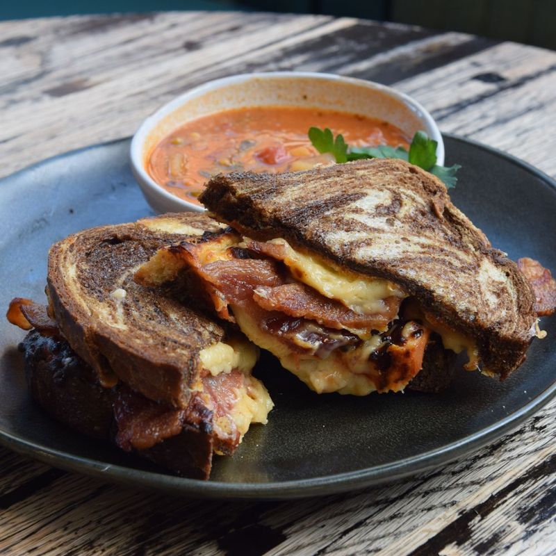 Colorado – Bison & Brie Grilled Cheese