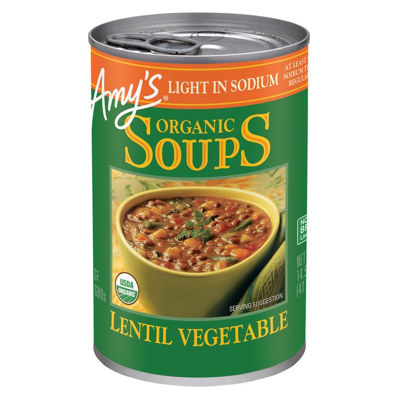 Amy’s Organic Lentil Vegetable (Low Fat)