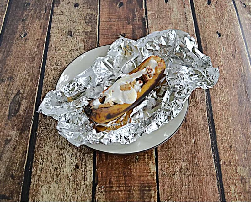 Toffee Banana Foil Packets