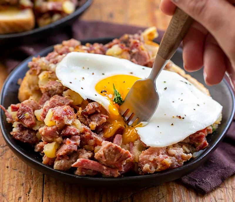 Corned Beef Hash in a Can
