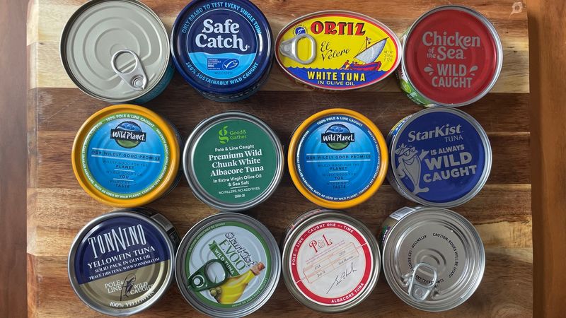 Canned Tuna in Oil (Low-Quality Brands)