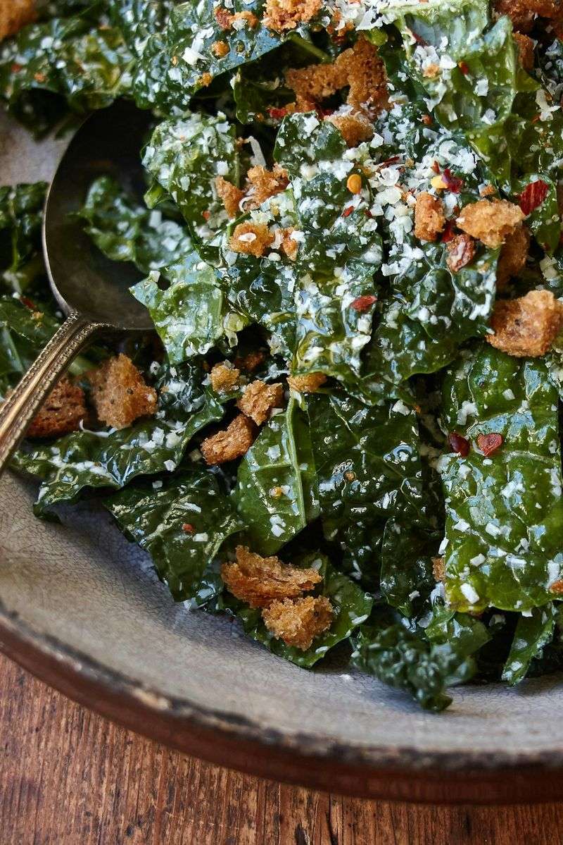 All-Kale, No-Topping Salad