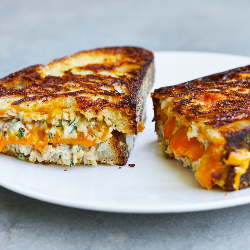 Local Deli Tuna Melt on Rye